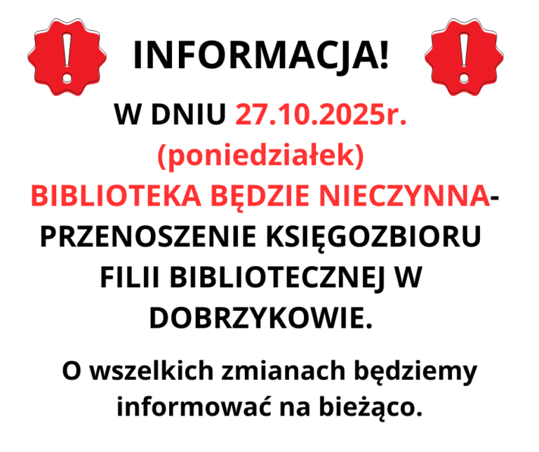 INFORMACJA!