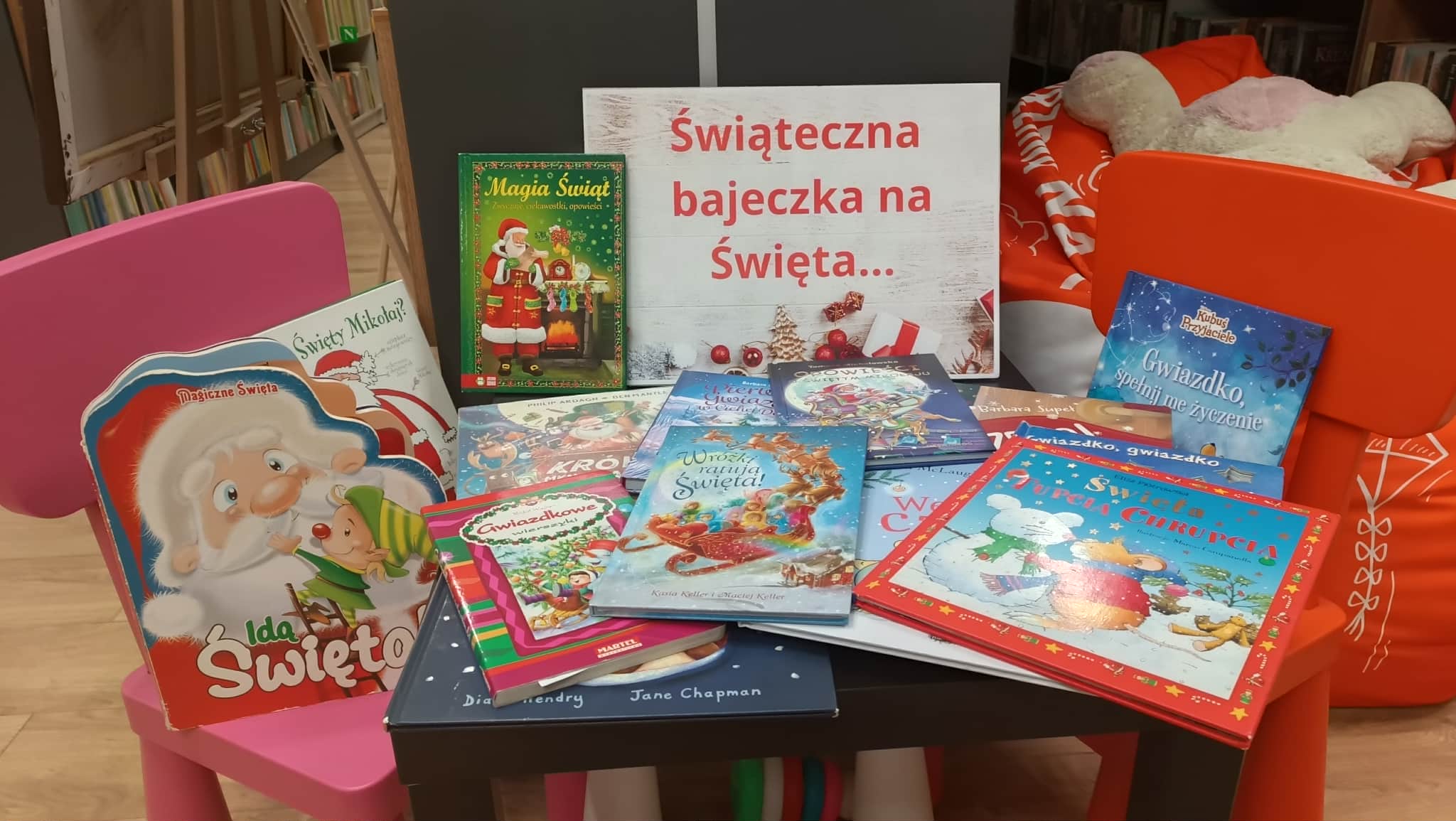 Mikołajkowa bajeczka na Święta- wystawka