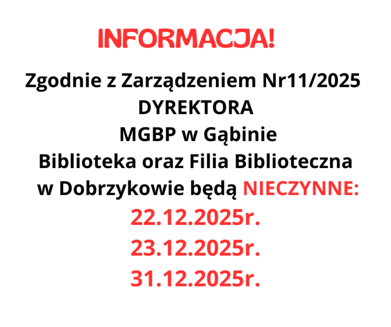 Informacja!