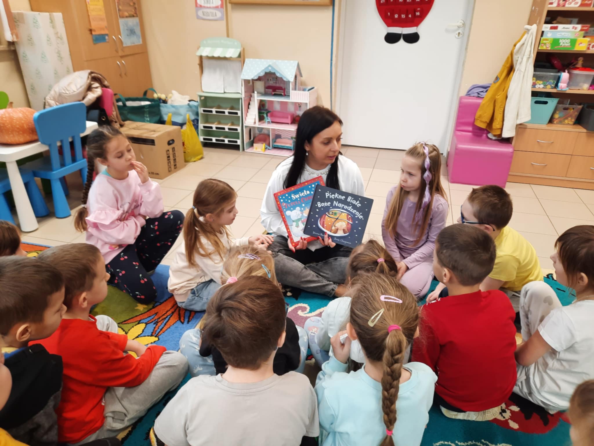 „Spotkanie z bajką” w Oddziale Przedszkolnym przy Szkole Podstawowej w Gąbinie- „Gumisie (18.11.2025) oraz „Elfy” (02.12.2025)