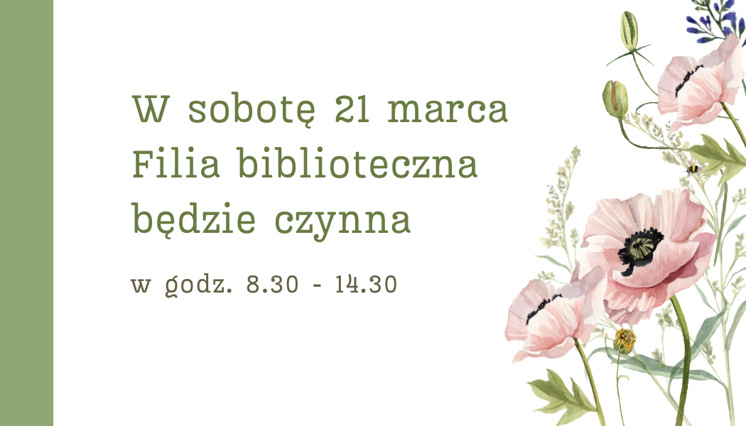 ,,Pracująca” sobota 21 marca