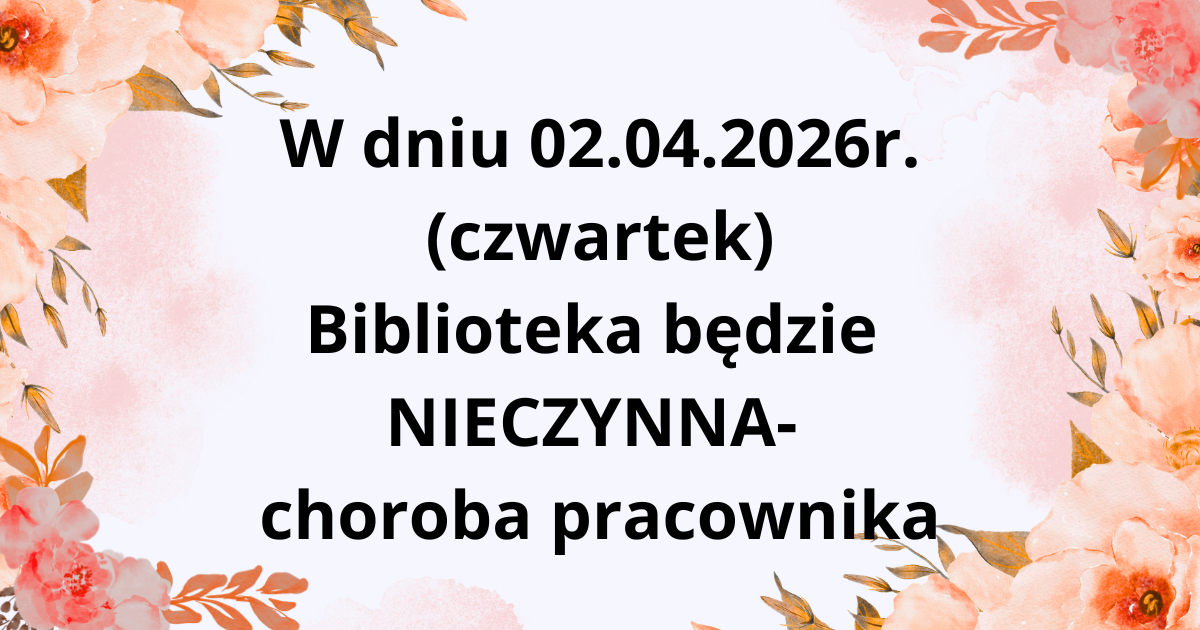 Informacja dla Czytelnika
