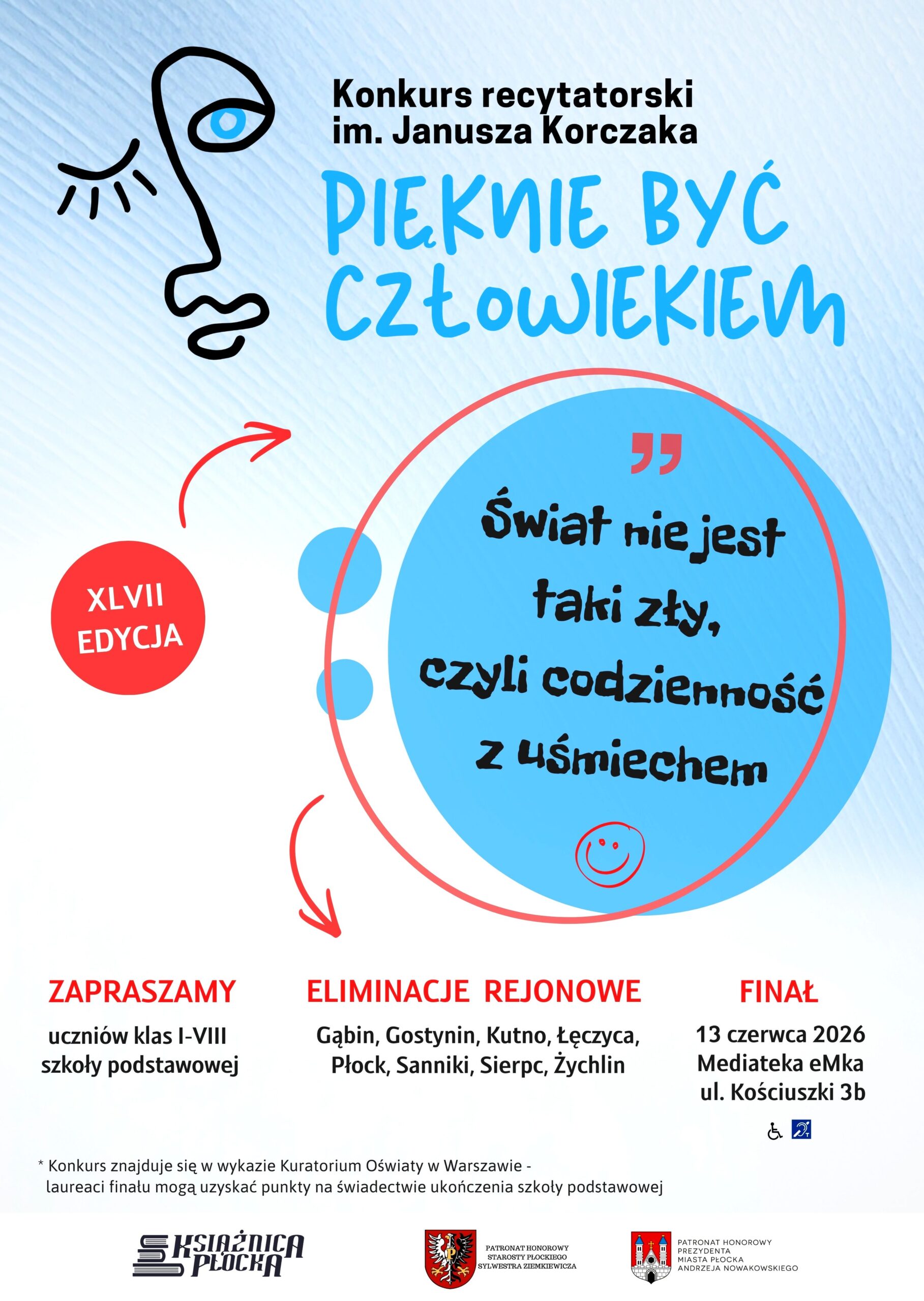 Konkurs recytatorski „Pięknie być człowiekiem”