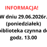 INFORMACJA!