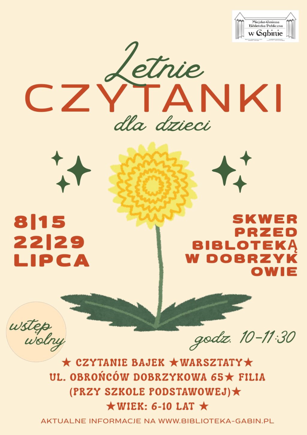 Czerwony Żółty i Zielony Retro Festyn Plakat (1)