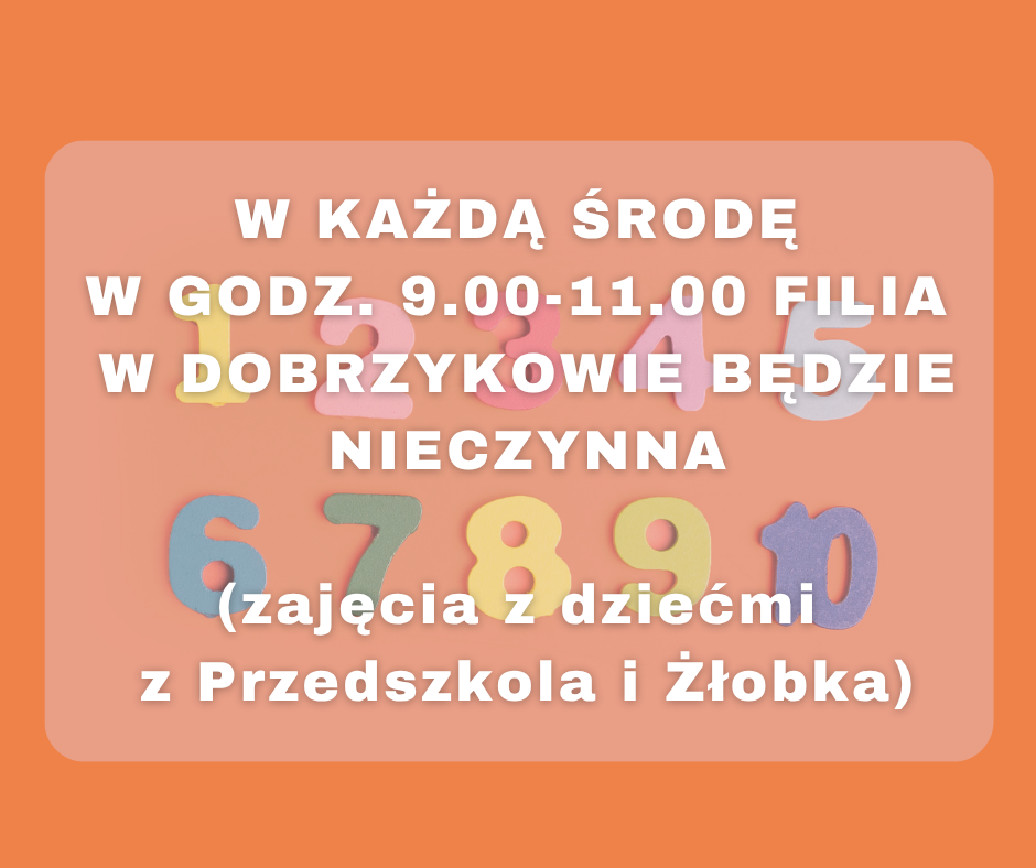 Uwaga! Informacja